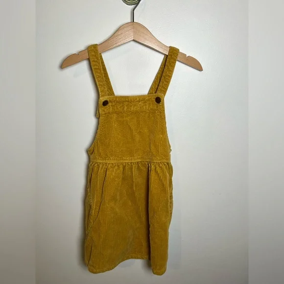 Zara Dresses Zara Corduroy Overall Dress Poshmark
